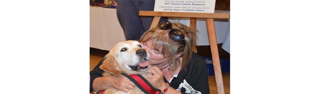 Animal lover raises £100,000 for Canine Cancer Research in tribute to her much loved pet