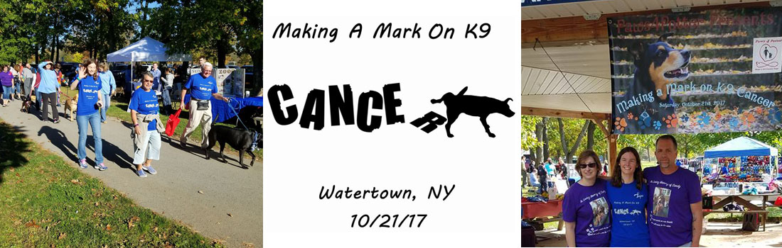 The 2nd Annual “Making A Mark On K9 Cancer” Dog-Walking Event by Paws4Potter