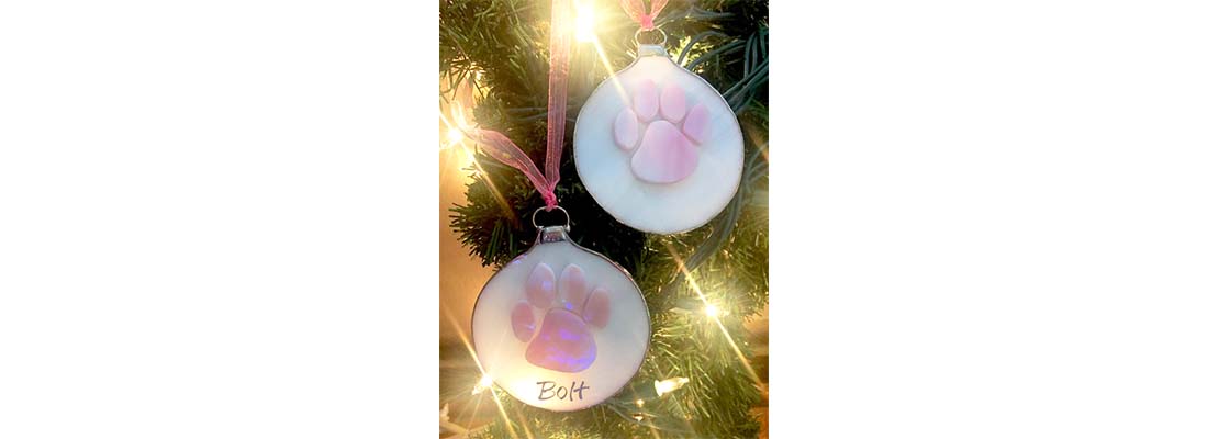 Pink Paw Ornament-01