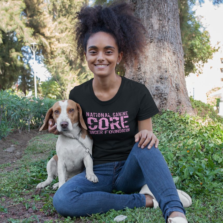 Pink Distressed CORE Unisex T-shirt