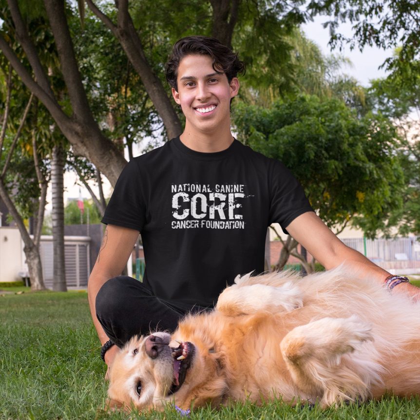 White Distressed CORE Unisex T-shirt